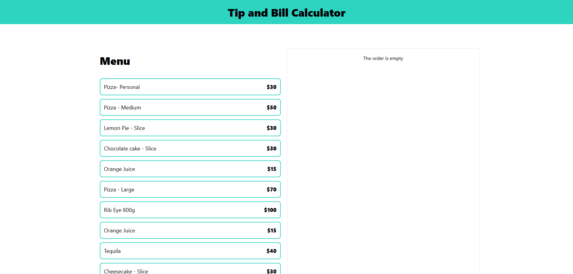 Tip Calculator